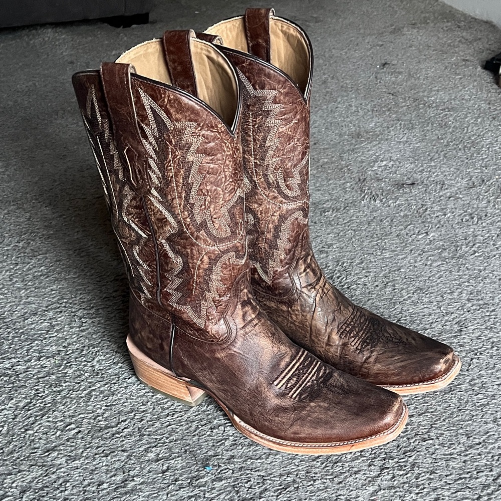Brown Western Cowboy Boots
